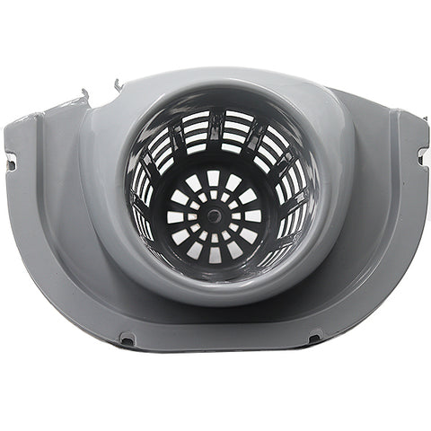 Heavy Duty Black Mop Bucket With Wringer 12L
