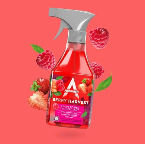 Astonish Berry Harvest Ready To Use Disinfectant - 500ml